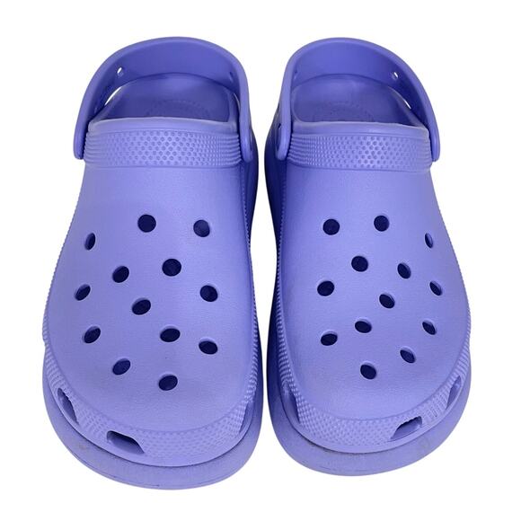 Crocs Mega Crush Clogs Platform Slip On Shoes Purple Womens 9 Comfort Retro - Picture 4 of 9